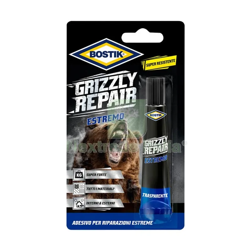 6PZ BOSTIK GRIZZLY REPAIR EXTREME 20 G — Adesivi e sigillanti — rif. FERX.501358