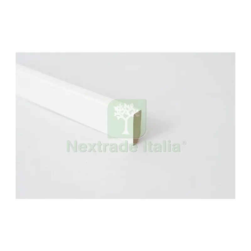 10PZ BATTISCOPA IN MDF BIANCO MM.14X40X2400 — Profili e angolari decorativi — rif. FERX.501371 10PZ BATTISCOPA IN MDF BIANCO MM.14X40X2400 — Profili e angolari decorativi — rif. FERX.501371