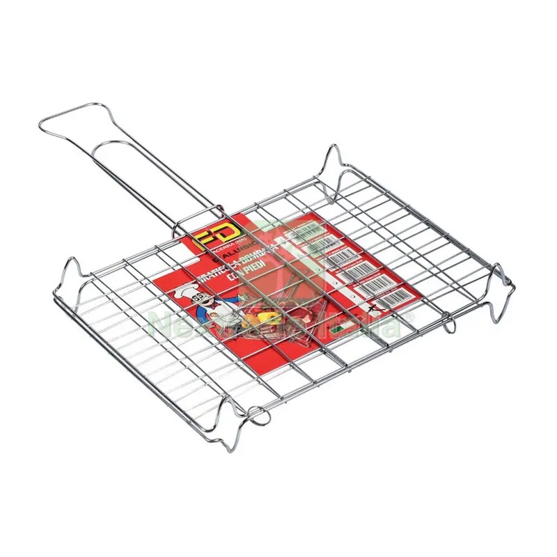 Graticola Doppia Bombata con Piedi 25X25 CM — Tempo libero outdoor — rif. FERX.501431 Graticola Doppia Bombata con Piedi 25X25 CM — Tempo libero outdoor — rif. FERX.501431