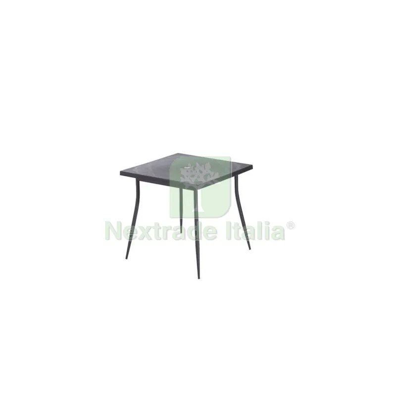 Tavolo Carmen CM 80X80X75H Nero — Tempo libero outdoor — rif. FERX.501435 Tavolo Carmen CM 80X80X75H Nero — Tempo libero outdoor — rif. FERX.501435
