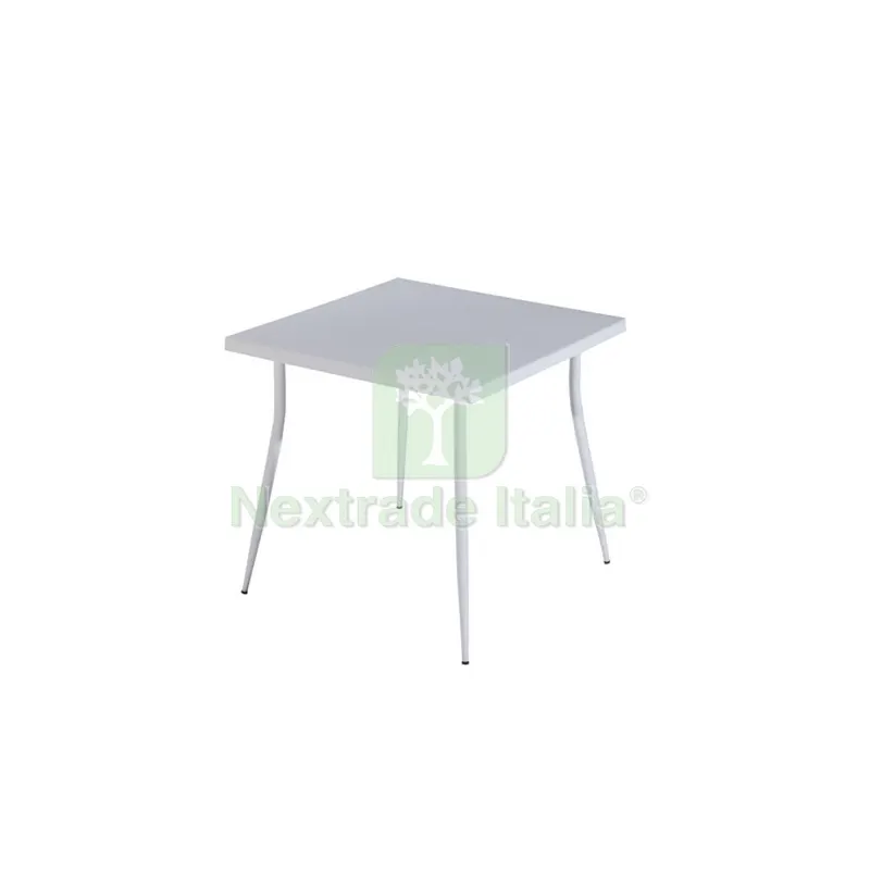 TAVOLO CARMEN CM 80X80X75H BIANCO — Casalinghi e organizzazione — rif. FERX.501436 TAVOLO CARMEN CM 80X80X75H BIANCO — Casalinghi e organizzazione — rif. FERX.501436