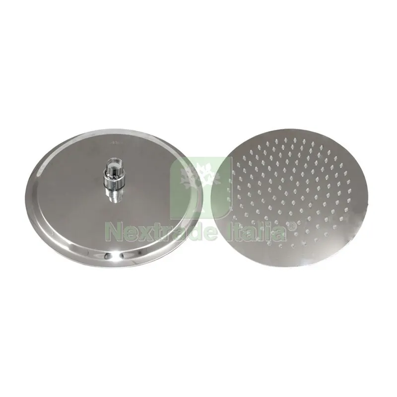 SOFFIONE DOCCIA INOX TONDO DIAM. CM.25 — Rubinetti e valvole — rif. FERX.501523 SOFFIONE DOCCIA INOX TONDO DIAM. CM.25 — Rubinetti e valvole — rif. FERX.501523