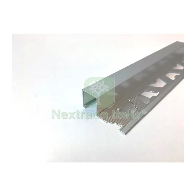 5PZ PROFILO APERTO ALUSQUARE SAT. MM.10 H. CM.250 — Isolanti e reti — rif. FERX.501526 5PZ PROFILO APERTO ALUSQUARE SAT. MM.10 H. CM.250 — Isolanti e reti — rif. FERX.501526