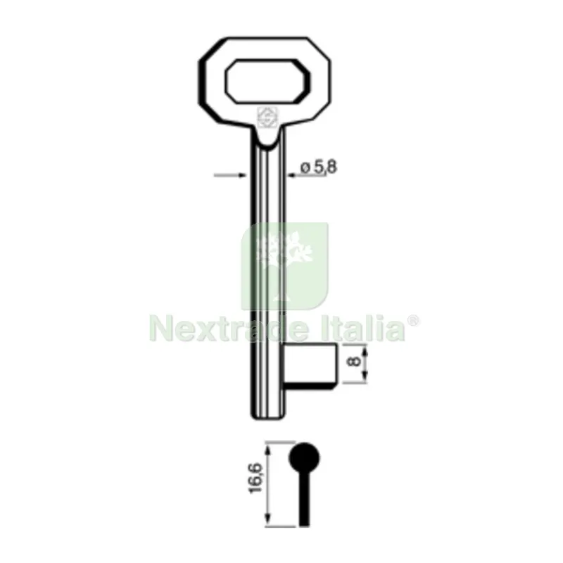 5PZ Chiavi Silca Patent 5011 Passepartout Media Bronz — Serrature e cilindri — rif. FERX.501588 5PZ Chiavi Silca Patent 5011 Passepartout Media Bronz — Serrature e cilindri — rif. FERX.501588