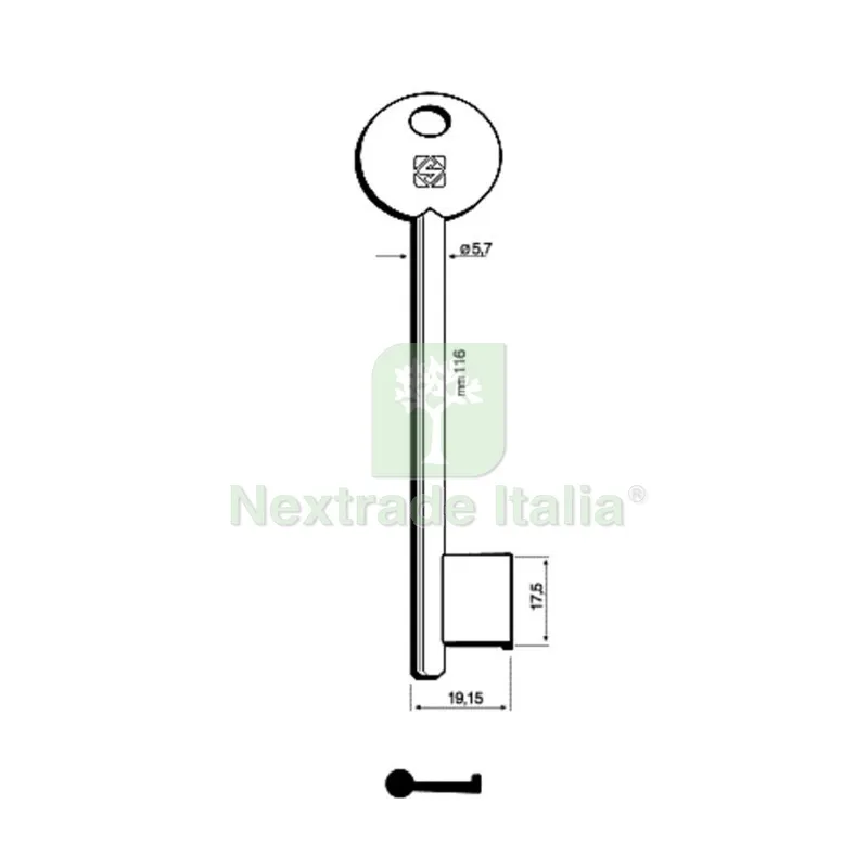 5PZ CHIAVI SILCA PATENT CORNI PARI 6P7D NI — Serrature e cilindri — rif. FERX.501633 5PZ CHIAVI SILCA PATENT CORNI PARI 6P7D NI — Serrature e cilindri — rif. FERX.501633