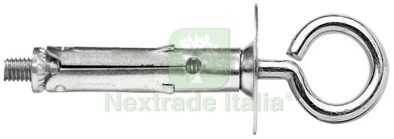 SC TASSELLI OCCHIOLO CHIUSO MM.6 (PZ.10) — Tasselli e ancoraggi — rif. FERX.50167 SC TASSELLI OCCHIOLO CHIUSO MM.6 (PZ.10) — Tasselli e ancoraggi — rif. FERX.50167