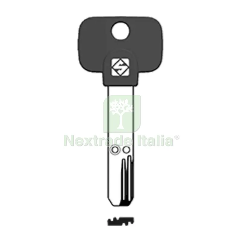 5PZ Chiavi Silca Punzonate MTK19P SNI (225) — Serrature e cilindri — rif. FERX.501909