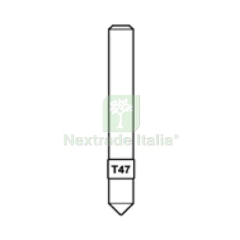 Silca Tastatore T47 (punzonate) x Matrix D740375ZB — Serrature e cilindri — rif. FERX.502098 Silca Tastatore T47 (punzonate) x Matrix D740375ZB — Serrature e cilindri — rif. FERX.502098