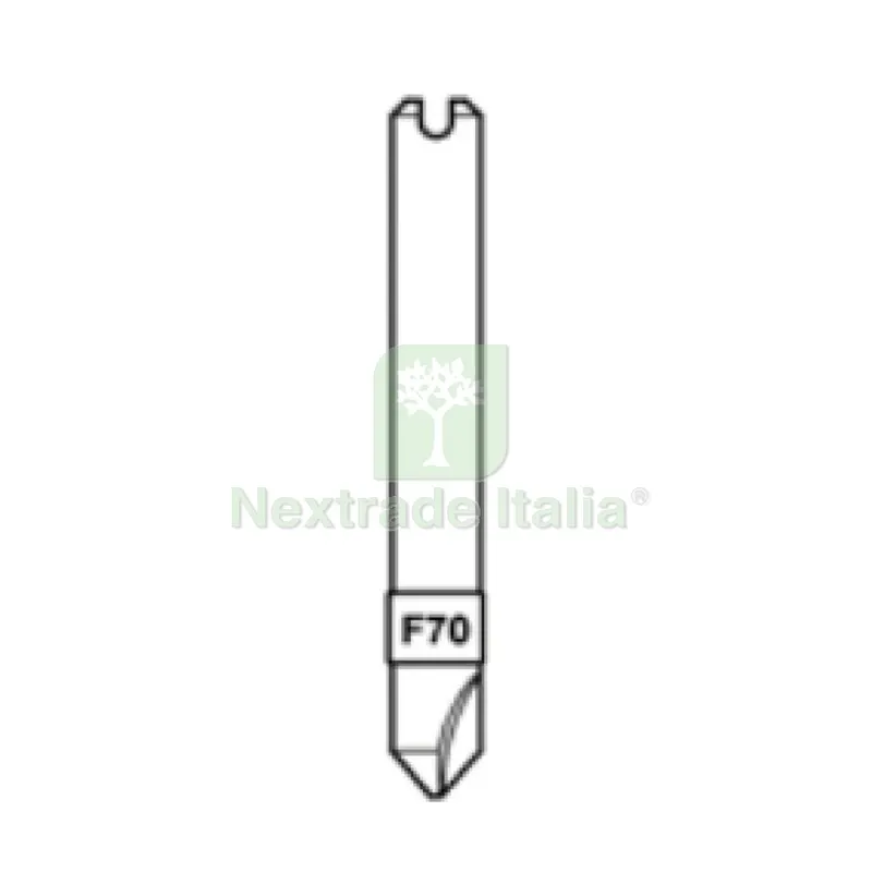 SILCA FRESA F70 (MOTTURA) X MATRIX D740483ZB — Serrature e cilindri — rif. FERX.502121