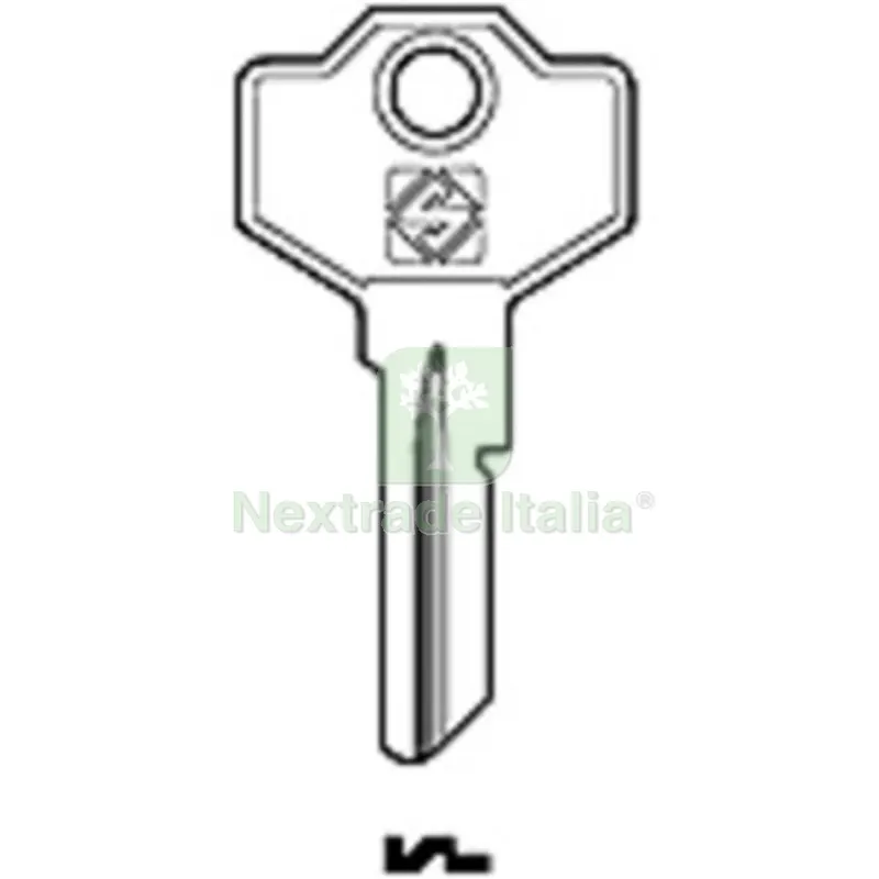 10PZ Chiavi Silca Color Slim SM1SL OLC — Serrature e cilindri — rif. FERX.502141