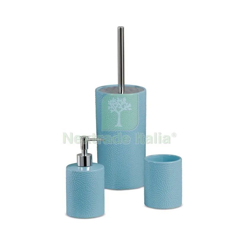 3PZ Set da Bagno Ceramica 3 Pezzi Colori Assortiti nx1 — Accessori bagno — rif. FERX.502228 3PZ Set da Bagno Ceramica 3 Pezzi Colori Assortiti nx1 — Accessori bagno — rif. FERX.502228