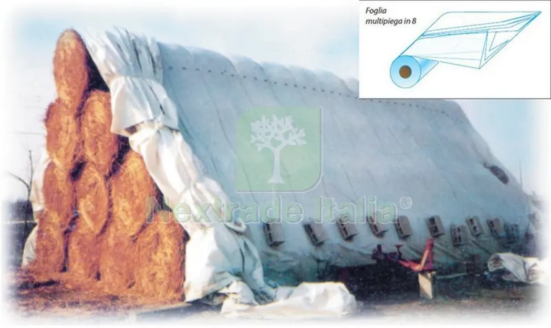 100KG POLIETILENE BIANCA/NERA H.125X1000 SPESSORE 0,20 MM — Teli e film di protezione — rif. FERX.50223 100KG POLIETILENE BIANCA/NERA H.125X1000 SPESSORE 0,20 MM — Teli e film di protezione — rif. FERX.50223