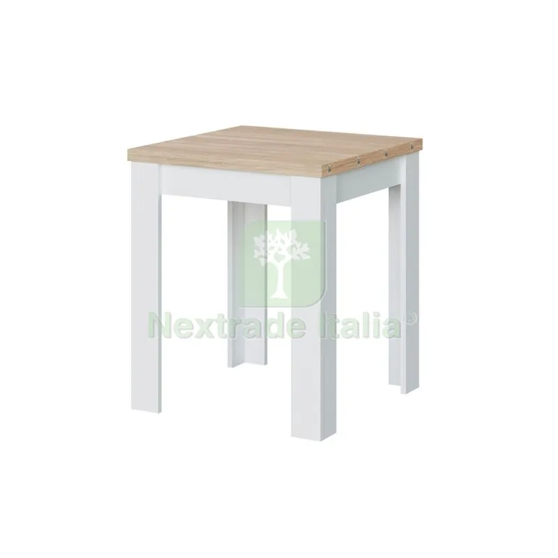 Kit Tavolo a Libro 67X67X135 CM Rovere Bianco — Arredo — rif. FERX.502303 Kit Tavolo a Libro 67X67X135 CM Rovere Bianco — Arredo — rif. FERX.502303