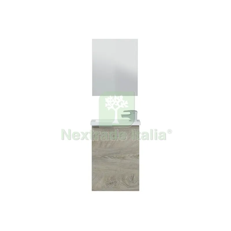 KIT MOBILE BAGNO 1 ANTA 40 SOSP. LAVABO ROVERE — Accessori bagno — rif. FERX.502309
