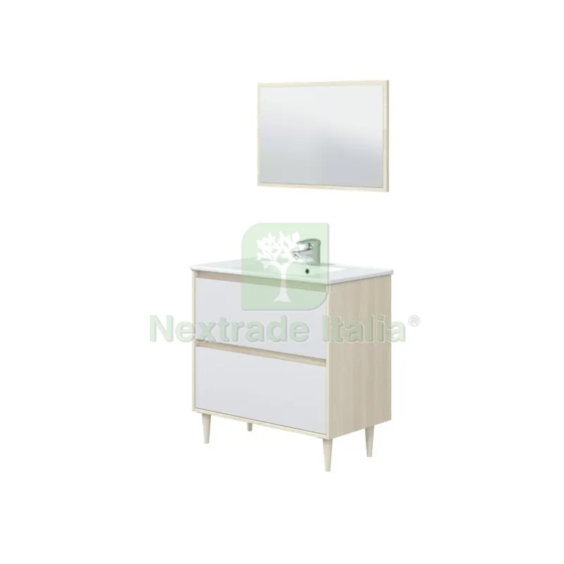 Kit Mobile Bagno Verona 80 Rovere Bianco — Accessori bagno — rif. FERX.502311 Kit Mobile Bagno Verona 80 Rovere Bianco — Accessori bagno — rif. FERX.502311