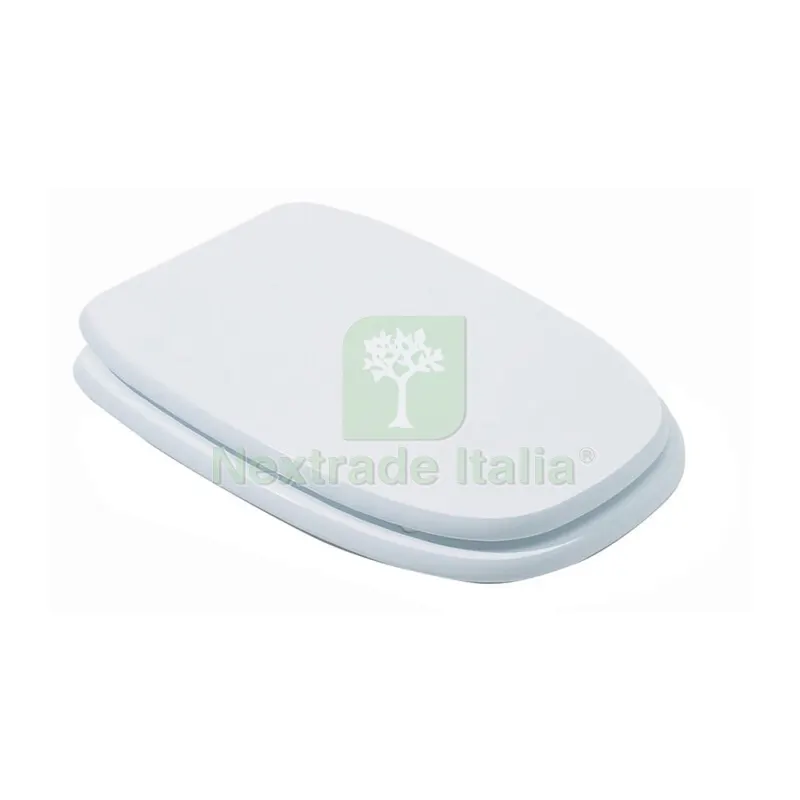 4PZ COPRIWATER IN LEGNO SQUARE BIANCO — Accessori bagno — rif. FERX.502317
