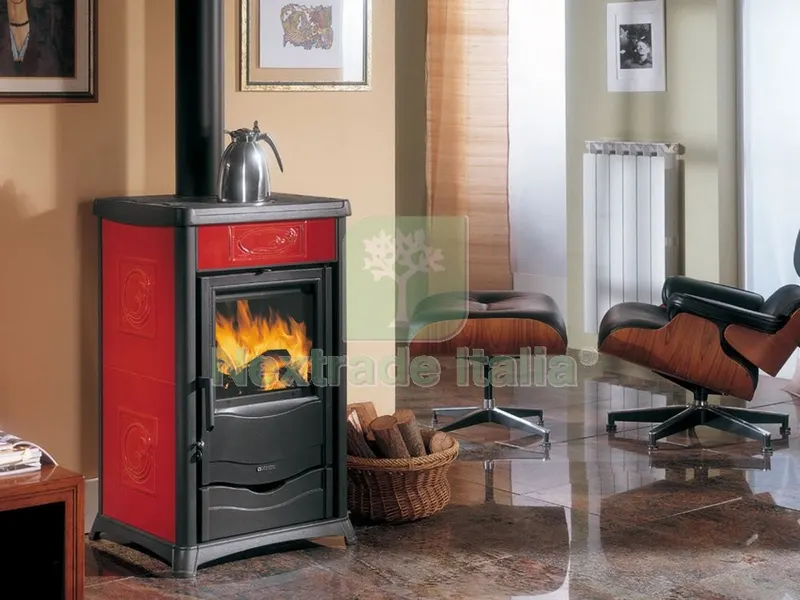 Termostufa Rossella Plus EVO DSA 4.0 Ceramica Libert. Bordeaux KAL 17300 — Stufe e camini — rif. FERX.50233 Termostufa Rossella Plus EVO DSA 4.0 Ceramica Libert. Bordeaux KAL 17300 — Stufe e camini — rif. FERX.50233