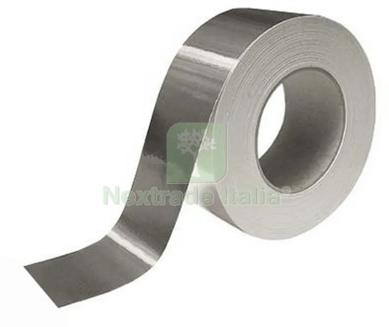 24PZ NASTRO IN ALLUMINIO AUTOADESIVO, RESISTENTE ALLE BASSE E ALTE TEMPERATURE MM.50X45ML. COLORE SILVER — Vernici e smalti — rif. FERX.50236 24PZ NASTRO IN ALLUMINIO AUTOADESIVO, RESISTENTE ALLE BASSE E ALTE TEMPERATURE MM.50X45ML. COLORE SILVER — Vernici e smalti — rif. FERX.50236