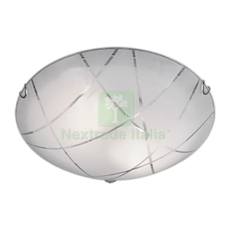 Plafoniera Sandrina Graniglia Righe Trasp. D.40 — Illuminazione — rif. FERX.502374