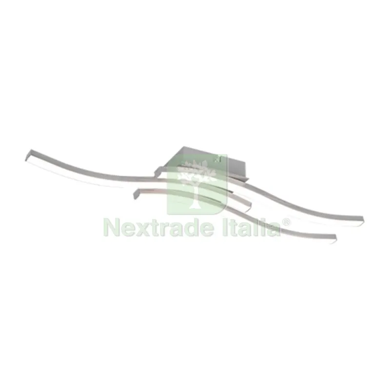 Plafoniera LED Route Acciaio Satin. 3 Luci x 5W 4000K — Illuminazione — rif. FERX.502377