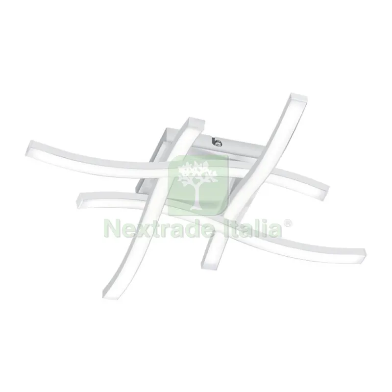 Plafoniera LED Route Bianco 4 Luci x 5W 4000K — Illuminazione — rif. FERX.502381