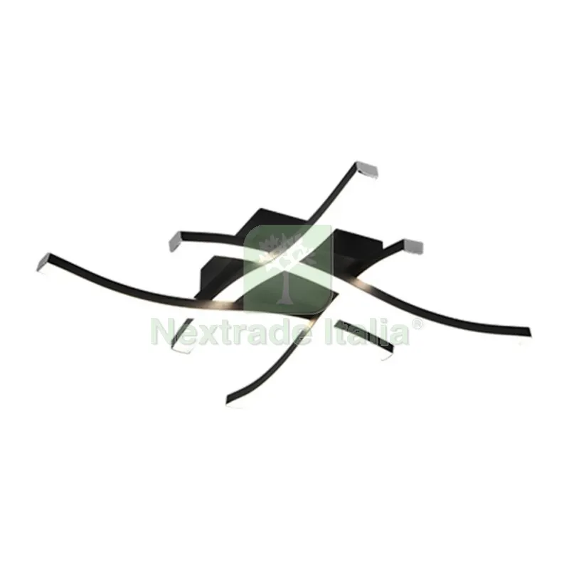 Plafoniera LED Route Antracite 4 Luci x 5W 4000K — Illuminazione — rif. FERX.502384
