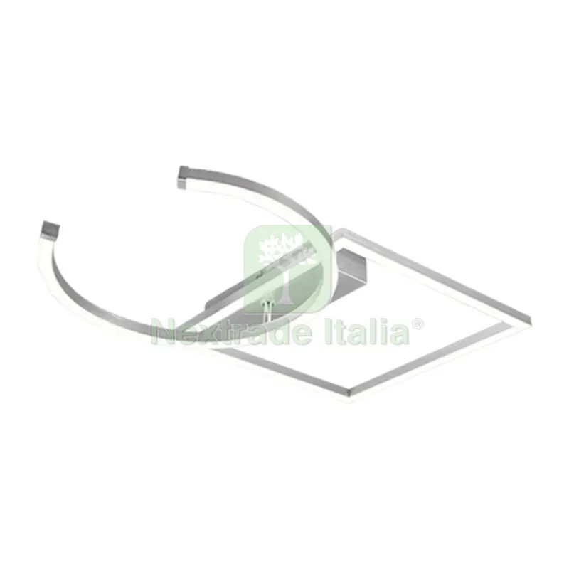 Plafoniera LED Pivot con Snodo 23,5W 4000K Alluminio — Illuminazione — rif. FERX.502388
