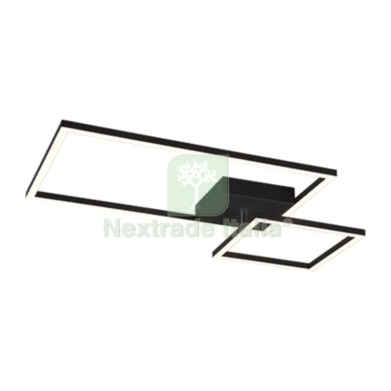 Plafoniera LED Padella con Snodo 25W 4000K Nera — Illuminazione — rif. FERX.502391