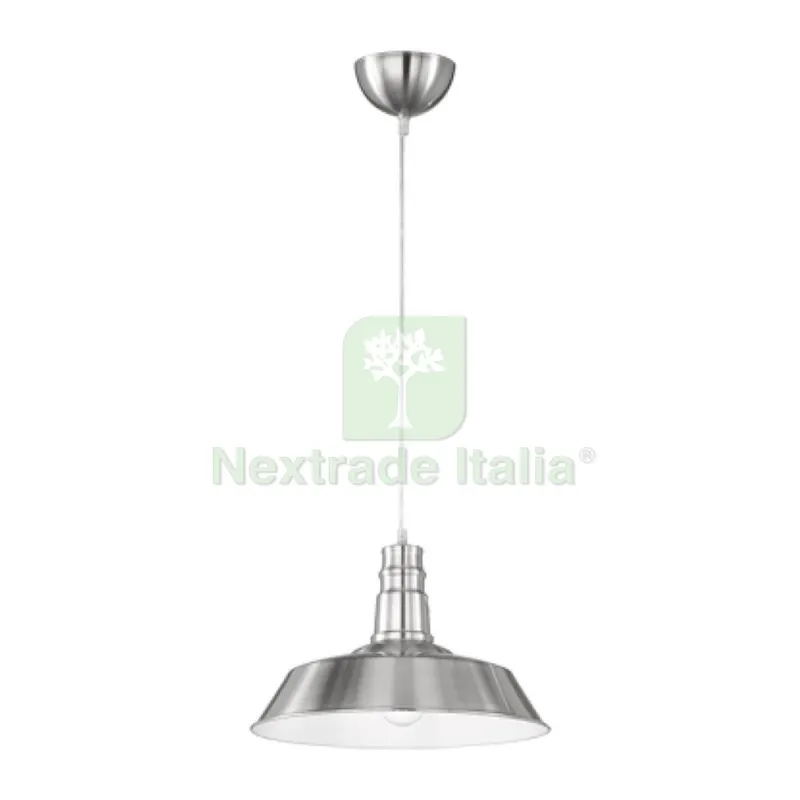 Lampada Sospensione Will Metallo Acciaio SAT. D.36 — Illuminazione — rif. FERX.502395 Lampada Sospensione Will Metallo Acciaio SAT. D.36 — Illuminazione — rif. FERX.502395
