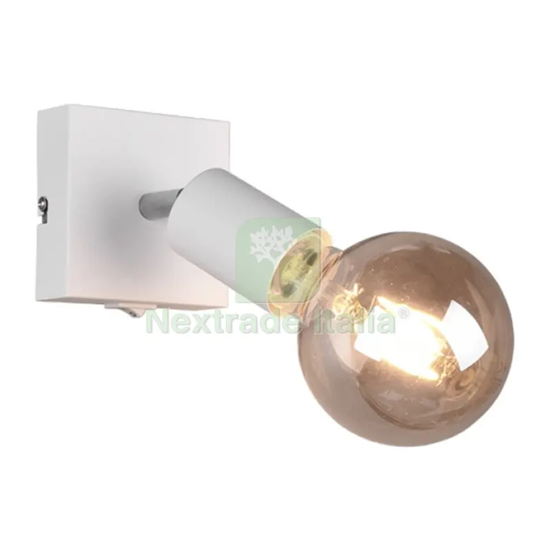 Faretto da Parete Vannes con Interruttore Bianco — Interruttori e prese — rif. FERX.502426 Faretto da Parete Vannes con Interruttore Bianco — Interruttori e prese — rif. FERX.502426
