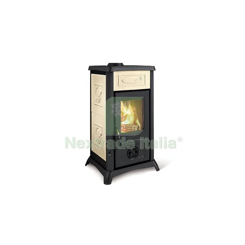 Stufa a Legna Ceramica Gemma Panna — Stufe e camini — rif. FERX.502430