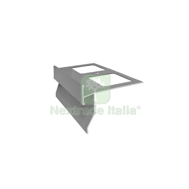 Gocciolatoio per Balconi Alluminio MM 95X2,7 M — Tempo libero outdoor — rif. FERX.502441 Gocciolatoio per Balconi Alluminio MM 95X2,7 M — Tempo libero outdoor — rif. FERX.502441