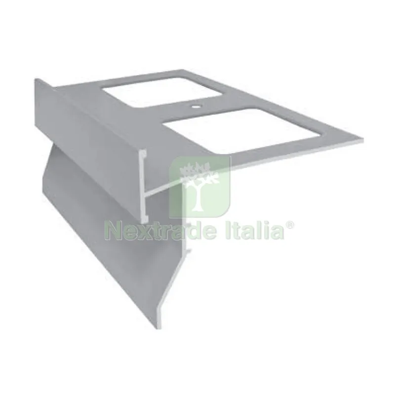 Gocciolatoio per Balconi PVC MM 85X2,6 M Grigio — Tempo libero outdoor — rif. FERX.502442 Gocciolatoio per Balconi PVC MM 85X2,6 M Grigio — Tempo libero outdoor — rif. FERX.502442