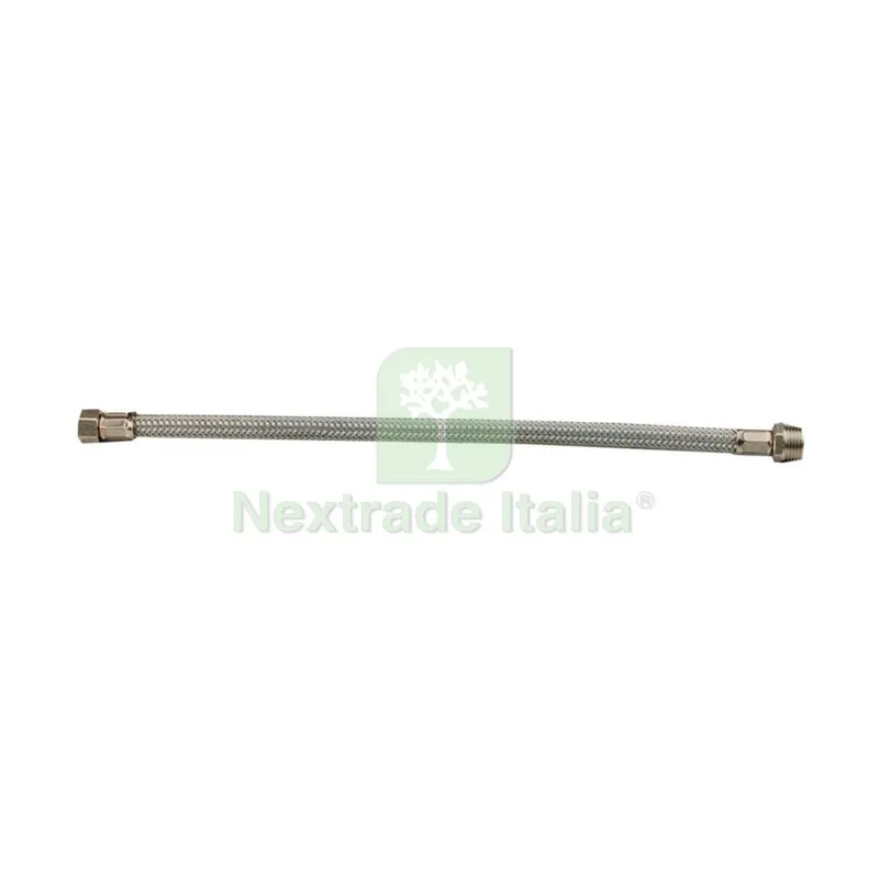 PL Flessibile Inox F 3/8 F 1/2 40 CM 2 PZ — Flessibili e allacci — rif. FERX.502538