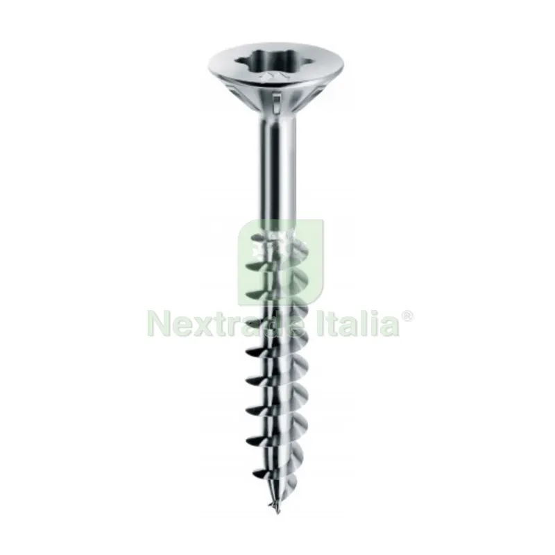 500PZ VITI PANEL/PF-TX(1/2 FIL)CHROMITING TP3,5X40 — Viti — rif. FERX.502601