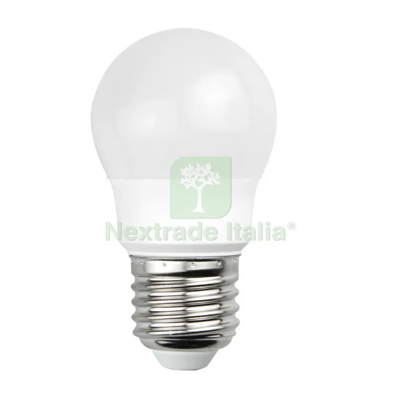 10PZ Beghelli LED 58072 Sfera E27 W7 Fredda 6500K — Illuminazione — rif. FERX.502641