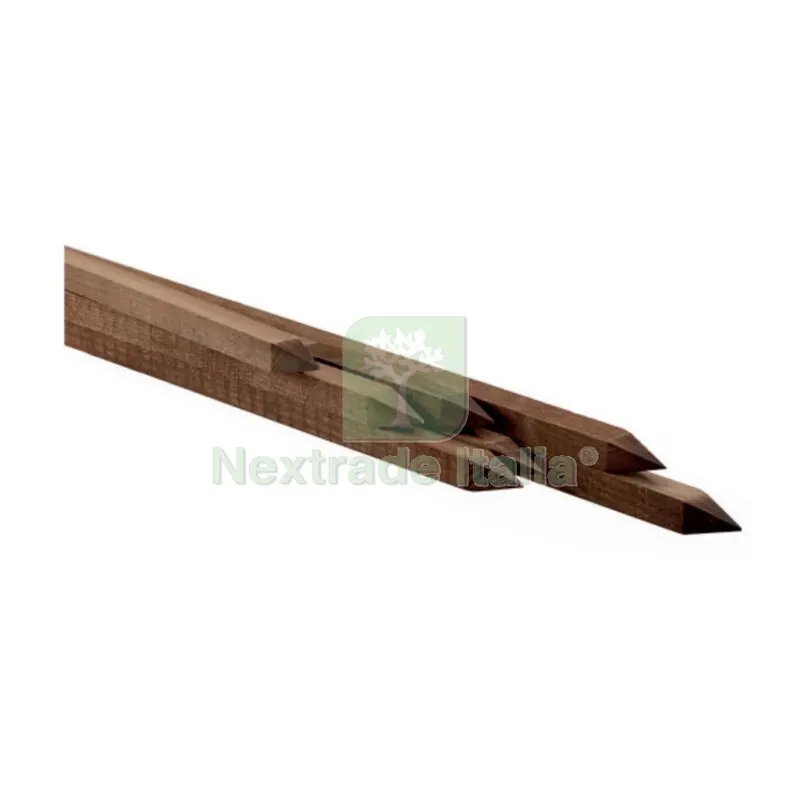 Palo Impregnato Quadro CM 2,5X2,5X120 H — Pannelli e tavole in legno — rif. FERX.502674