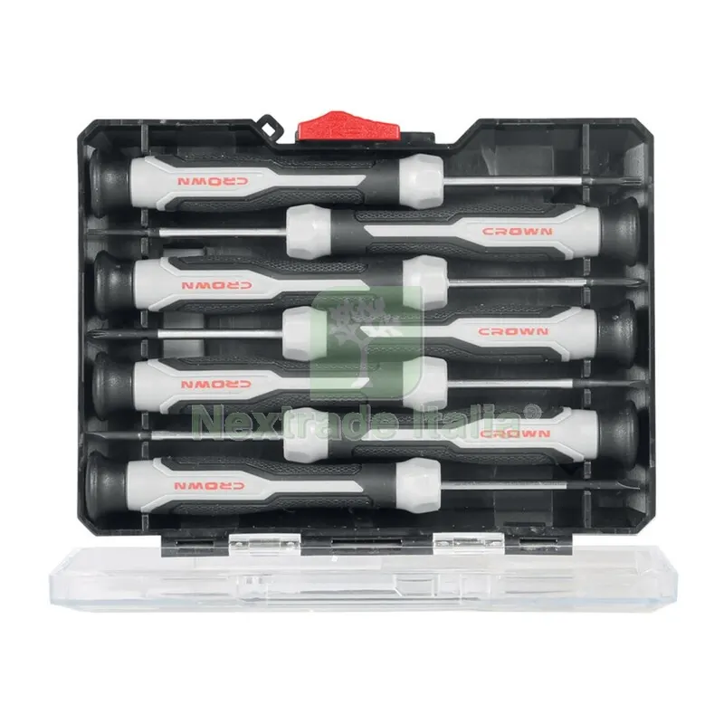 Crown Cacciaviti per Orolagiaio 7 PZ ASS. CPHDP-AXA7 — Cacciaviti e giraviti — rif. FERX.502727 Crown Cacciaviti per Orolagiaio 7 PZ ASS. CPHDP-AXA7 — Cacciaviti e giraviti — rif. FERX.502727