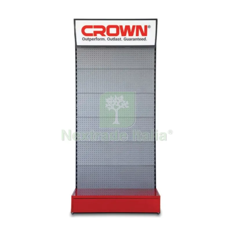 Espositore a Pavimento Utensili Crown CM 100X220 H — Articoli per ufficio — rif. FERX.502812
