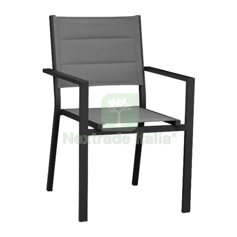 Poltrona Stretch in Alluminio Antracite — Arredo — rif. FERX.502816 Poltrona Stretch in Alluminio Antracite — Arredo — rif. FERX.502816