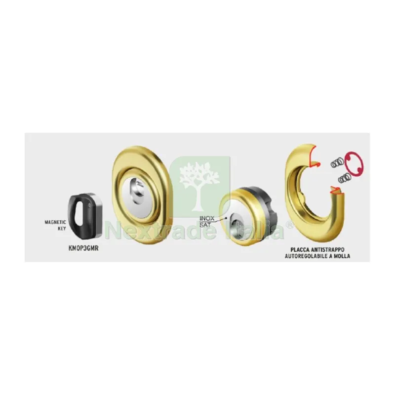 PROTECTOR MONOLITO MAGNET.MR500F CROMO SAT-3C — Maniglie e pomelli — rif. FERX.502969 PROTECTOR MONOLITO MAGNET.MR500F CROMO SAT-3C — Maniglie e pomelli — rif. FERX.502969