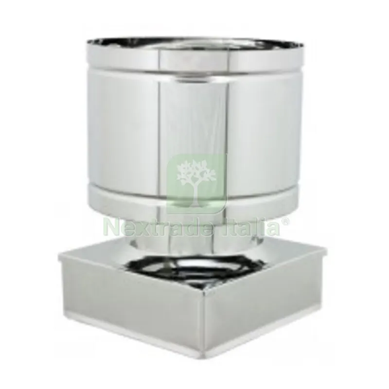 Fumaiolo Botte Inox Aisi 304 CM 32X32 — Tubi e raccordi — rif. FERX.503050