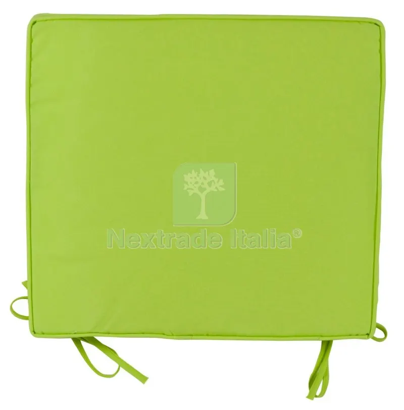 6PZ Cuscino "BOX" Seduta Verde Mela HT214 CM.38x41 — Tempo libero outdoor — rif. FERX.50309 6PZ Cuscino "BOX" Seduta Verde Mela HT214 CM.38x41 — Tempo libero outdoor — rif. FERX.50309