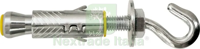 25PZ ELEMATIC TASSELLO EFPM/G 8 GANCIO — Tasselli e ancoraggi — rif. FERX.5031