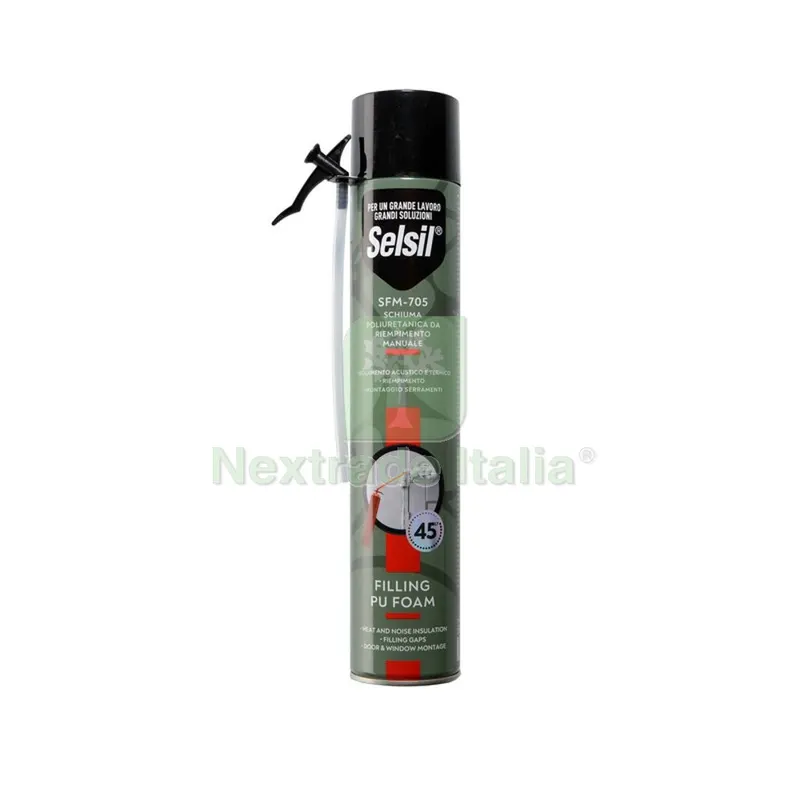 12PZ SELSIL SCHIUMA POLIURET. UNIVER. MANUALE 750 ML — Tubi e raccordi — rif. FERX.503134