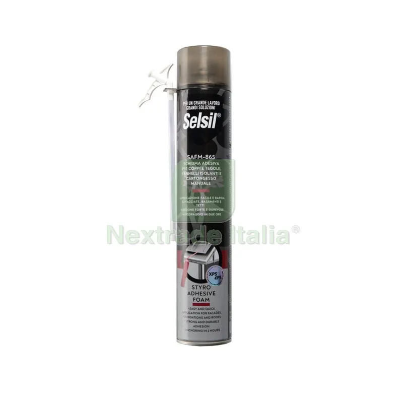 12PZ Selsil Schiuma Poliuret. Coppi e Tegole Manuale 750 ML — Tubi e raccordi — rif. FERX.503135 12PZ Selsil Schiuma Poliuret. Coppi e Tegole Manuale 750 ML — Tubi e raccordi — rif. FERX.503135