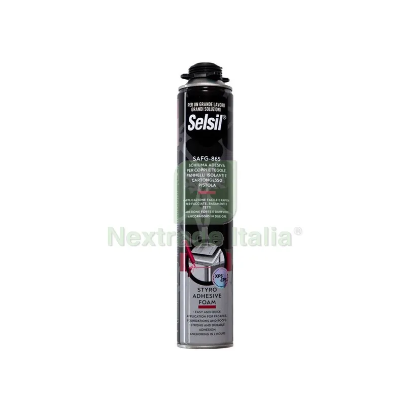 12PZ SELSIL SCHIUMA POLIURET. COPPI E TEGOLE SPRUZZATORE 750 ML — Spatole e attrezzi per stesura — rif. FERX.503136 12PZ SELSIL SCHIUMA POLIURET. COPPI E TEGOLE SPRUZZATORE 750 ML — Spatole e attrezzi per stesura — rif. FERX.503136