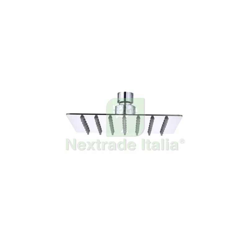 SOFFIONE DOCCIA INOX QUADRO CM 15X15 — Rubinetti e valvole — rif. FERX.503143 SOFFIONE DOCCIA INOX QUADRO CM 15X15 — Rubinetti e valvole — rif. FERX.503143