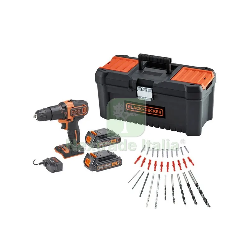TRAPANO B+D 18VP 1,5AH BDCHD18C2TA — Trapani e avvitatori — rif. FERX.503144 TRAPANO B+D 18VP 1,5AH BDCHD18C2TA — Trapani e avvitatori — rif. FERX.503144