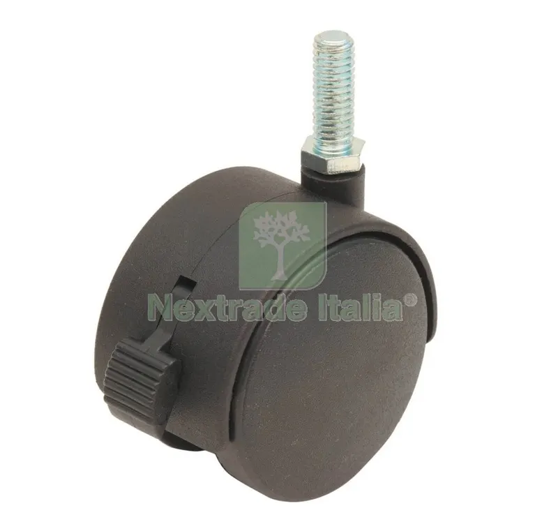 Set 4 Ruote Serie America NEW Standard — Ferramenta per legno e mobili — rif. FERX.50321